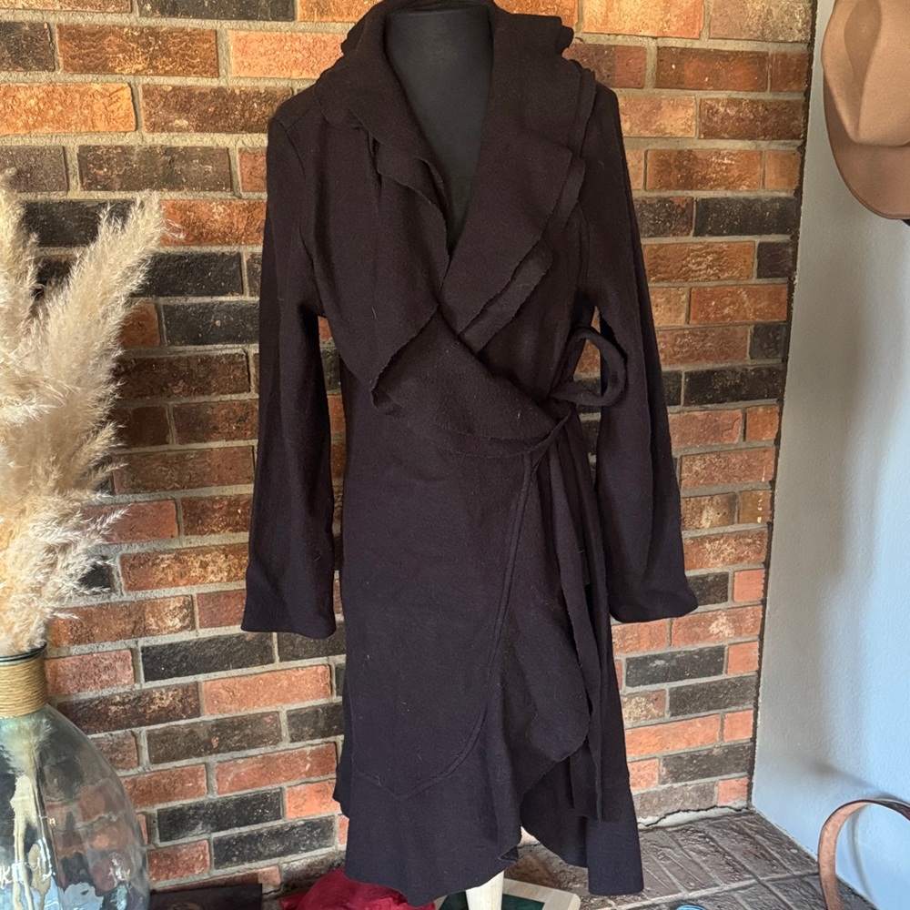 Willi Smith Brown Women's‎ Long Coat